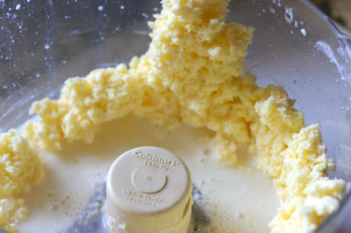 Butter with buttermilk