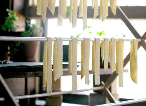 Homemade Pappardelle