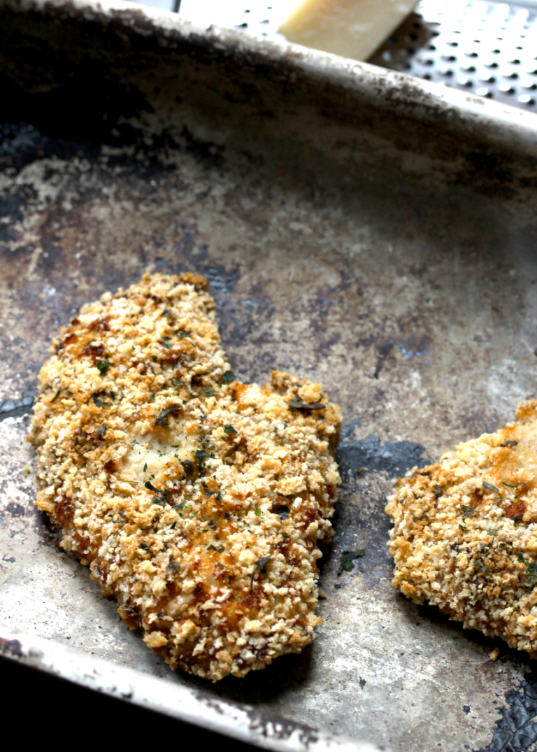Crispy and Cheesy Parmesan Panko Chicken Teeny Tiny Kitchen