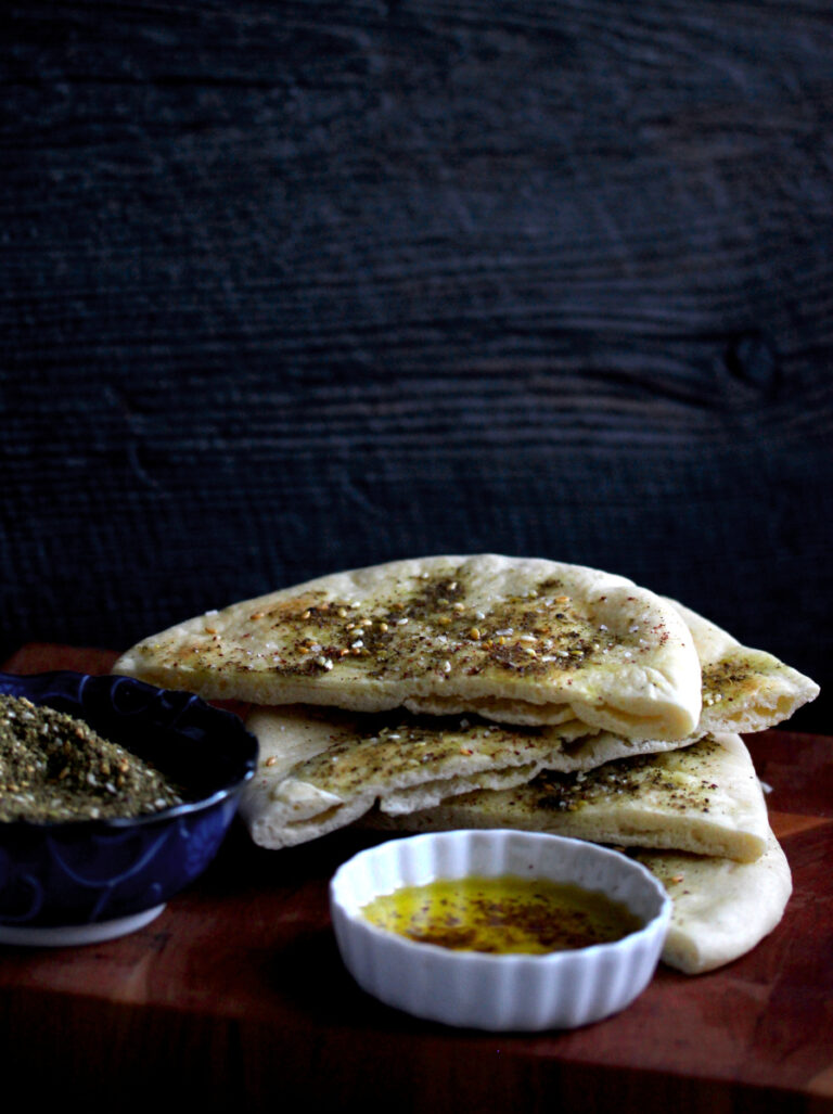 Insanely Delicious Za’atar Pita Bread Teeny Tiny Kitchen