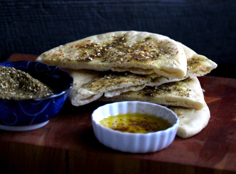 Insanely Delicious Za’atar Pita Bread Teeny Tiny Kitchen