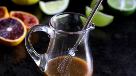 blood orange shallot dressing Blood Orange Dressing