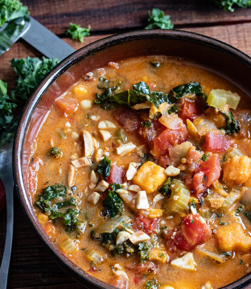 African peanut soup