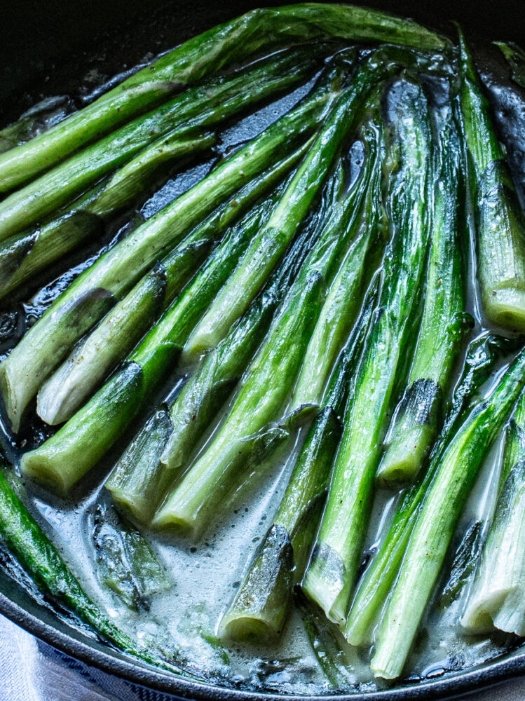 Butter braised hostas