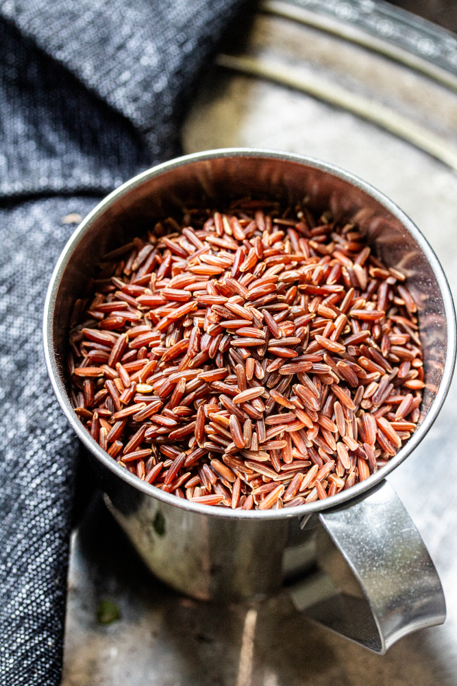Long grain red rice