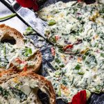 Nasturtium butter on bread